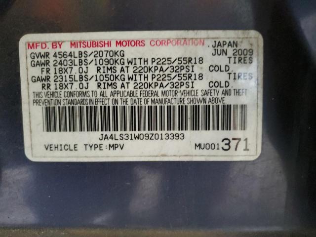 Photo 11 VIN: JA4LS31W09Z013393 - MITSUBISHI OUTLANDER 