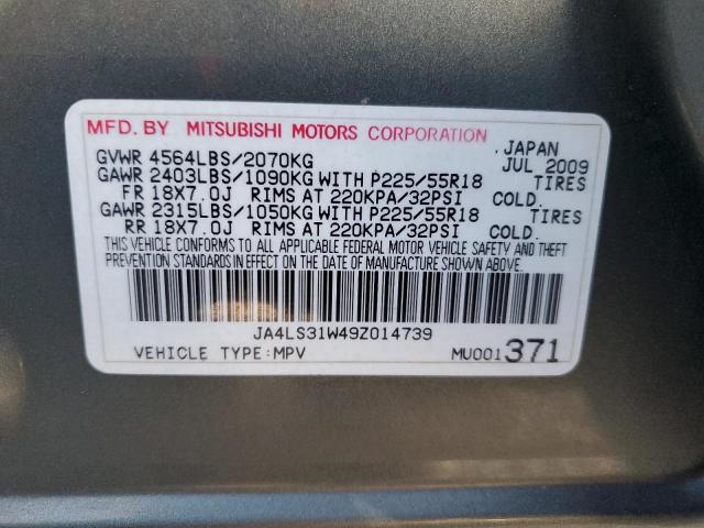 Photo 11 VIN: JA4LS31W49Z014739 - MITSUBISHI OUTLANDER 