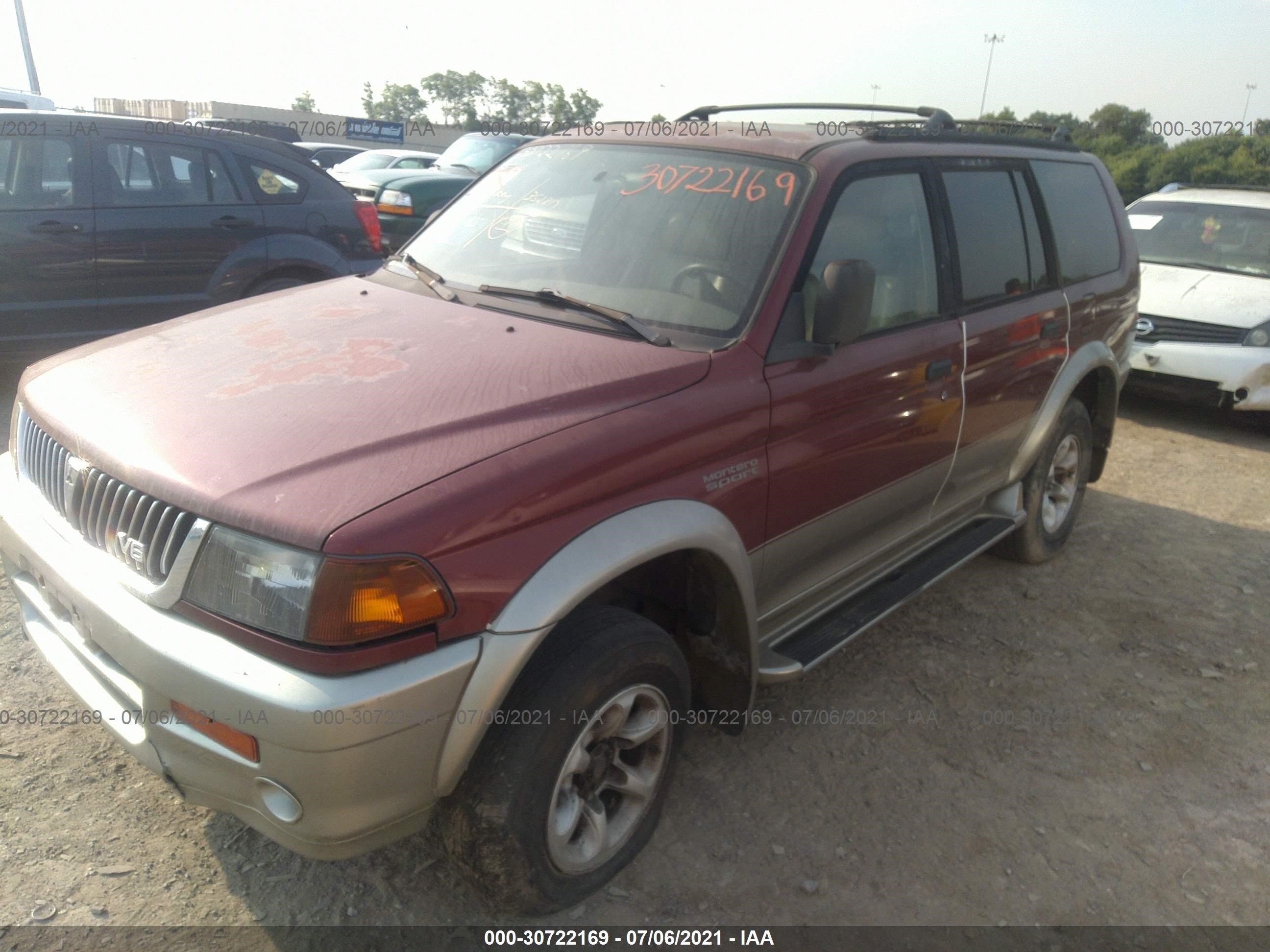 Photo 1 VIN: JA4LS41R7XP037330 - MITSUBISHI MONTERO SPORT 