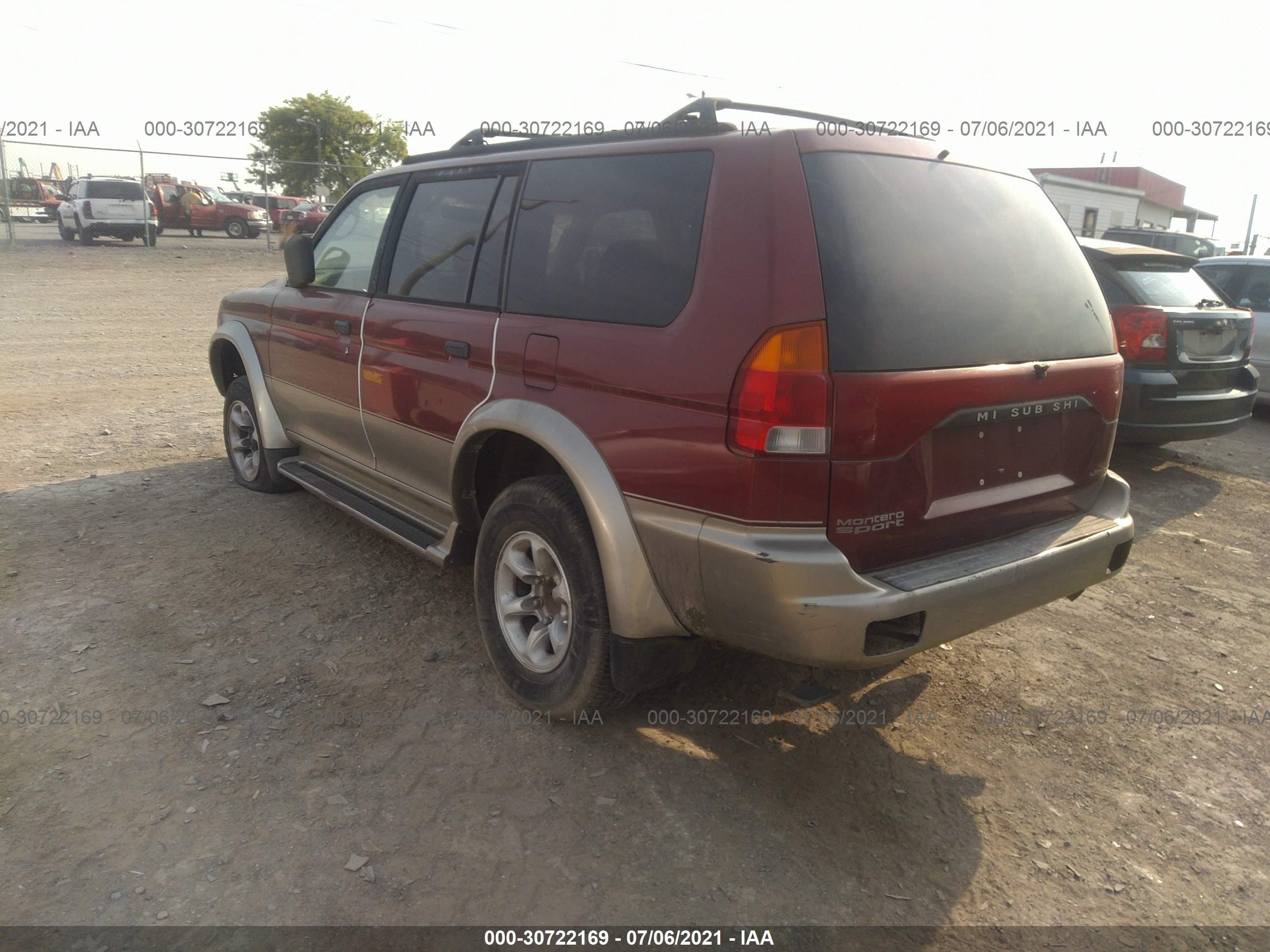 Photo 2 VIN: JA4LS41R7XP037330 - MITSUBISHI MONTERO SPORT 