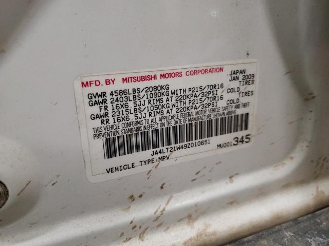 Photo 12 VIN: JA4LT21W49Z010651 - MITSUBISHI OUTLANDER 