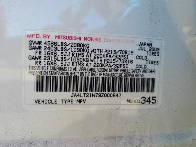 Photo 11 VIN: JA4LT21W79Z000647 - MITSUBISHI OUTLANDER 