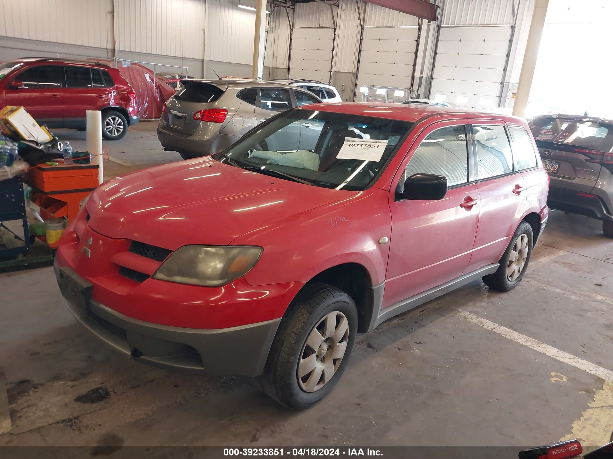 Photo 1 VIN: JA4LX31G03U116151 - MITSUBISHI OUTLANDER 