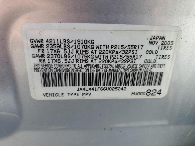 Photo 12 VIN: JA4LX41F66U025242 - MITSUBISHI OUTLANDER 