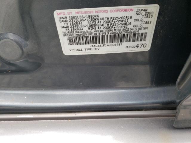 Photo 9 VIN: JA4LZ31F14U038787 - MITSUBISHI OUTLANDER 