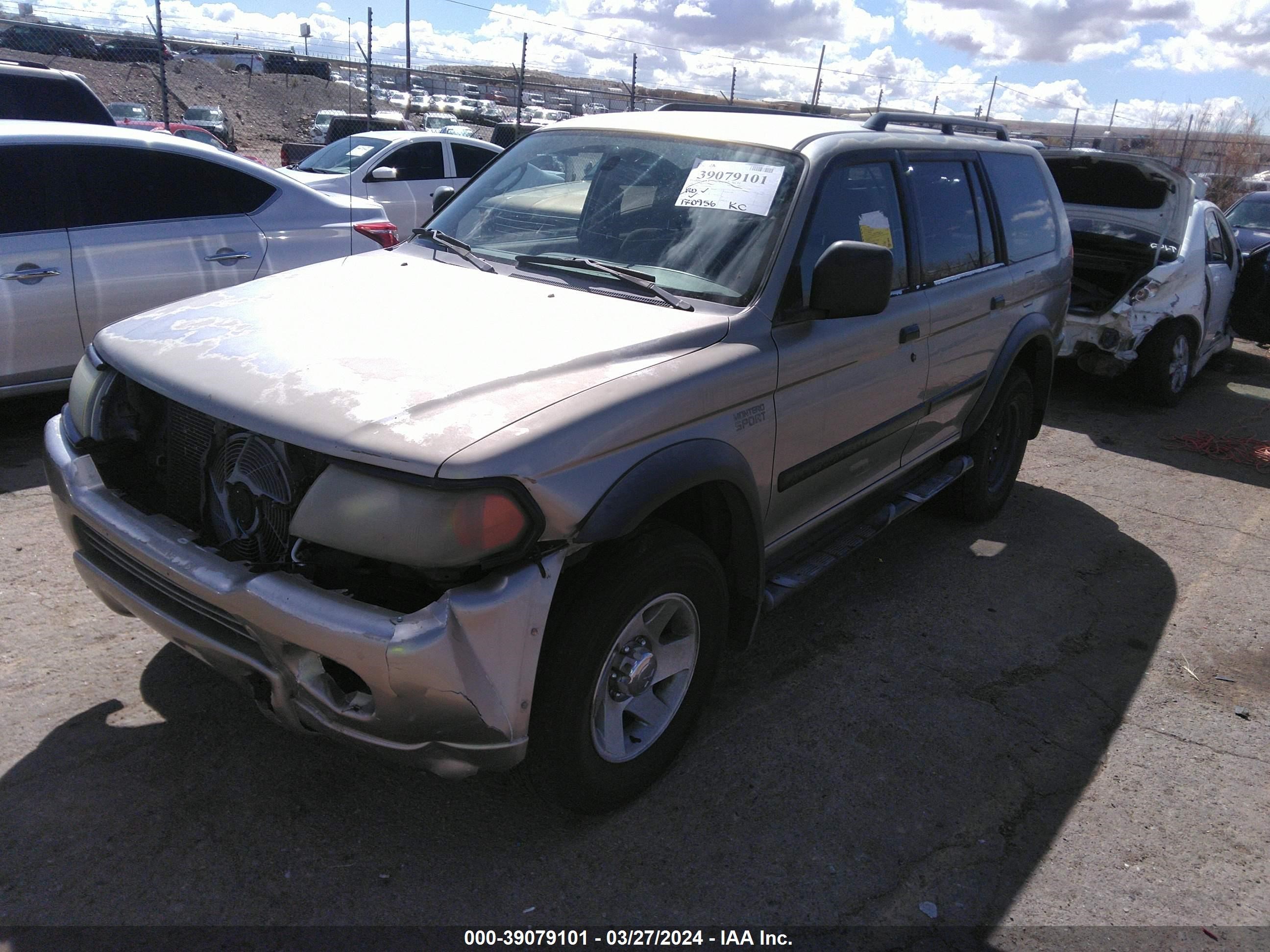 Photo 1 VIN: JA4MT21H82J040794 - MITSUBISHI MONTERO SPORT 