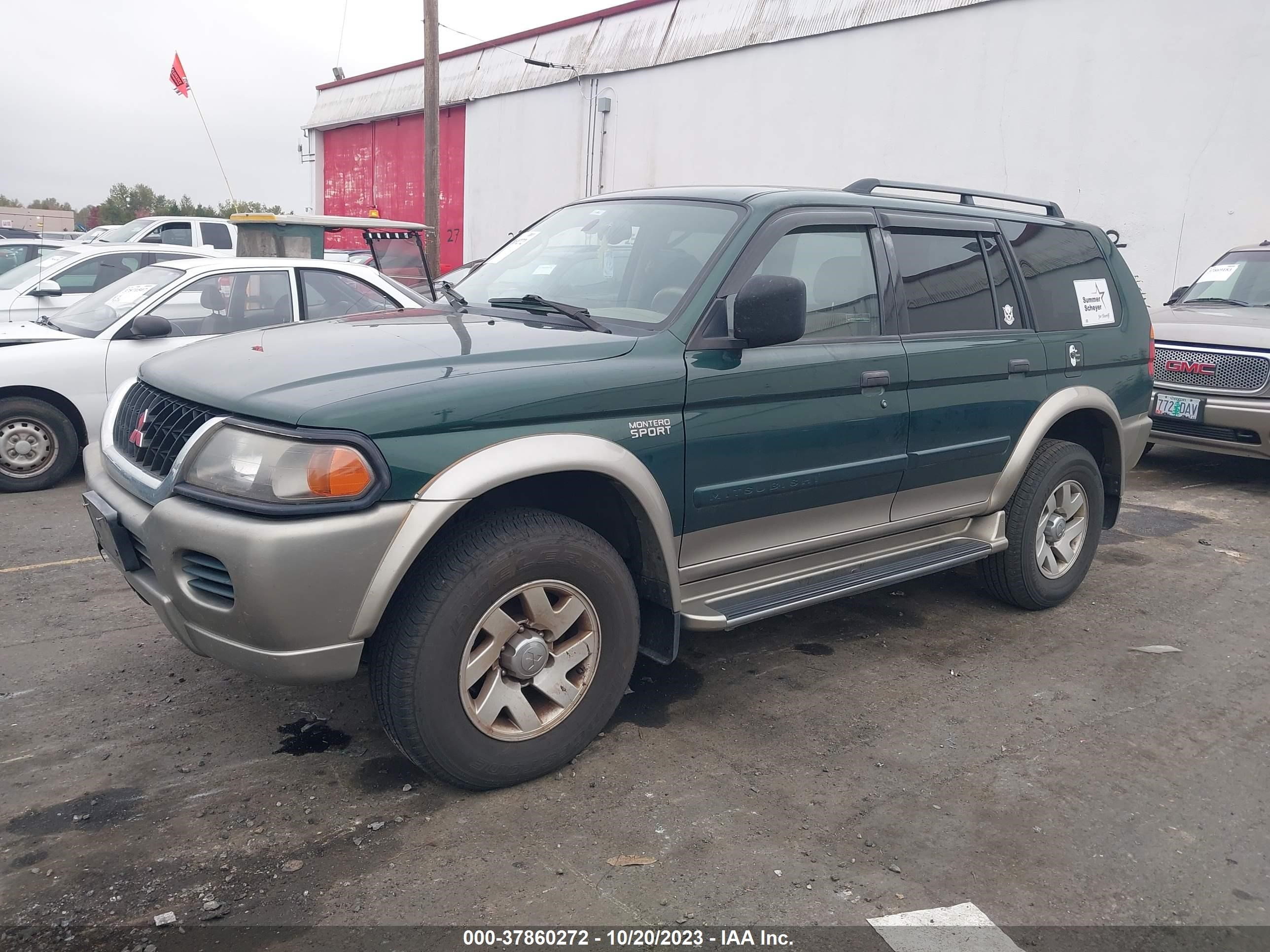 Photo 1 VIN: JA4MT31H21P037455 - MITSUBISHI MONTERO SPORT 