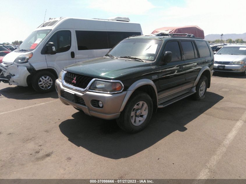 Photo 1 VIN: JA4MT31H2YP818373 - MITSUBISHI MONTERO SPORT 