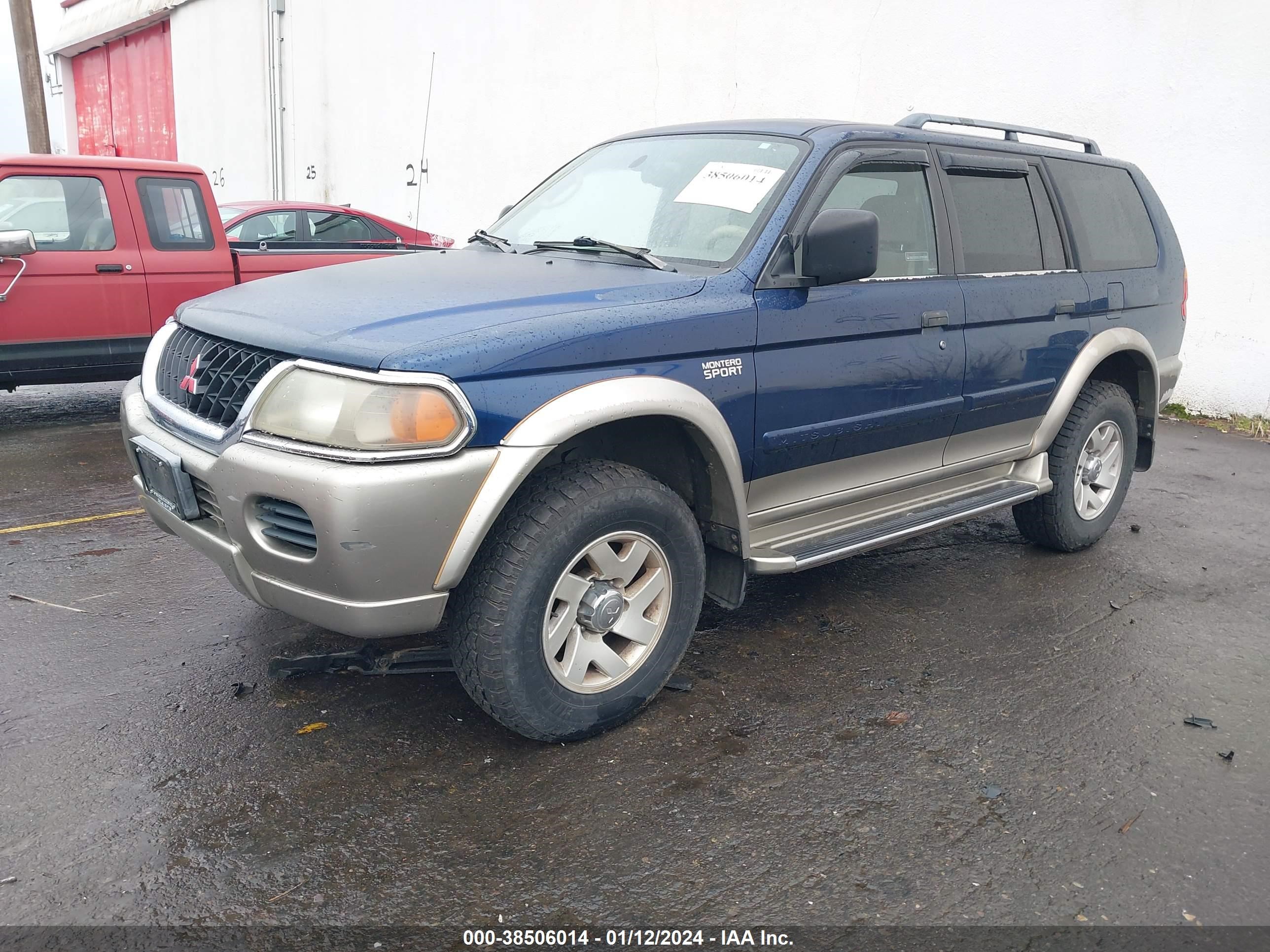 Photo 1 VIN: JA4MT31H41P005347 - MITSUBISHI MONTERO SPORT 