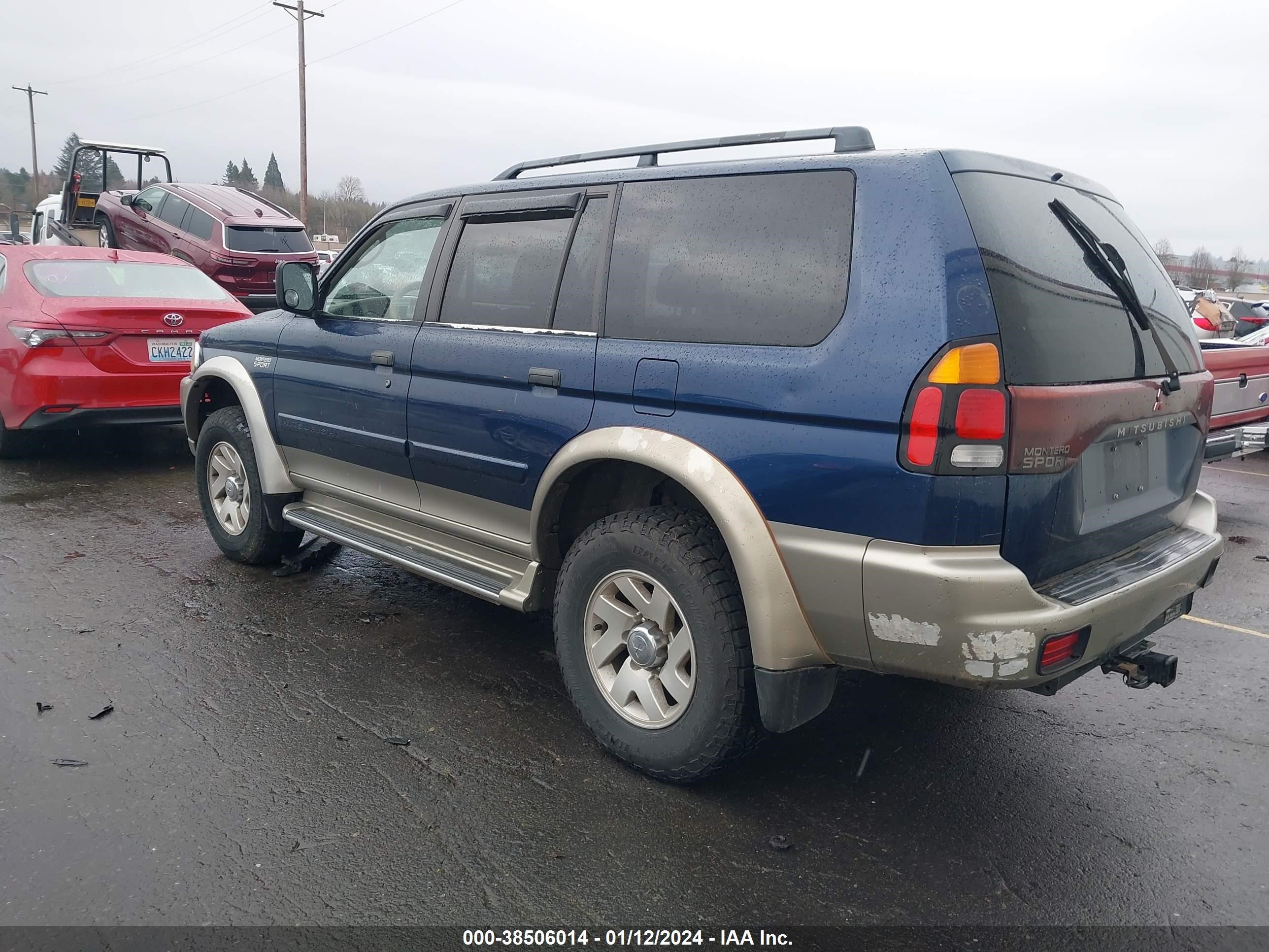 Photo 2 VIN: JA4MT31H41P005347 - MITSUBISHI MONTERO SPORT 