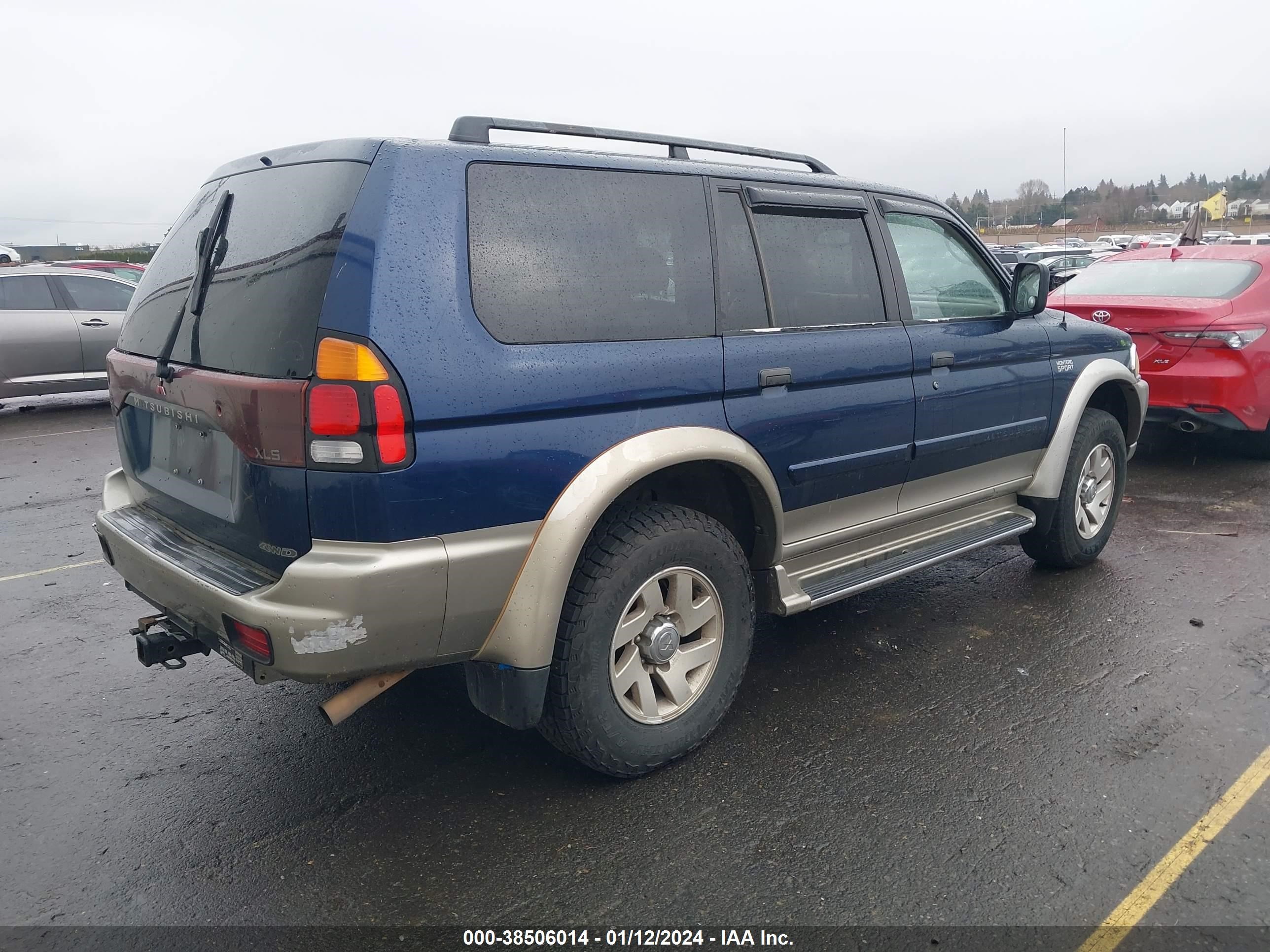 Photo 3 VIN: JA4MT31H41P005347 - MITSUBISHI MONTERO SPORT 