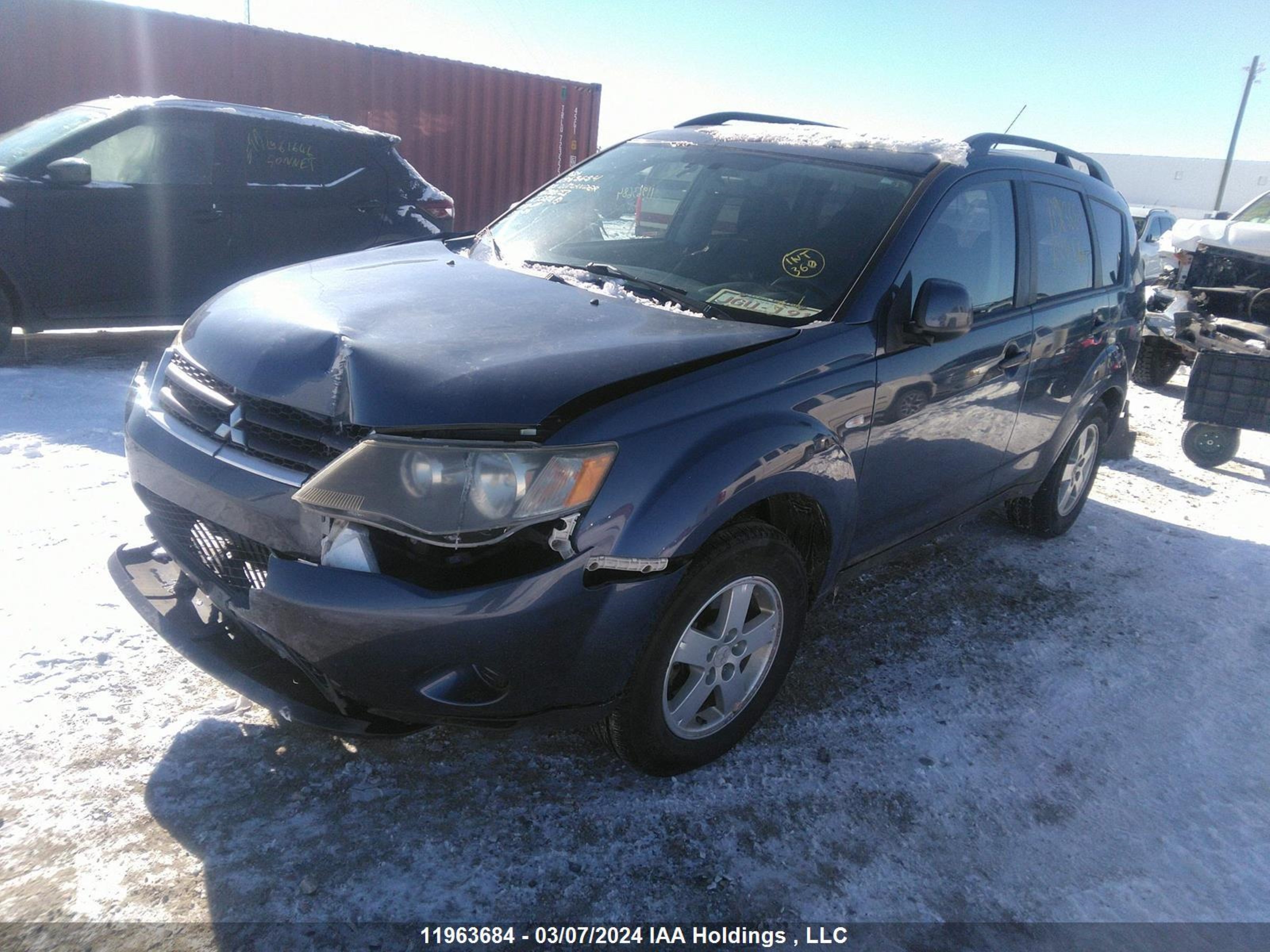 Photo 1 VIN: JA4MT31X27Z600153 - MITSUBISHI OUTLANDER 