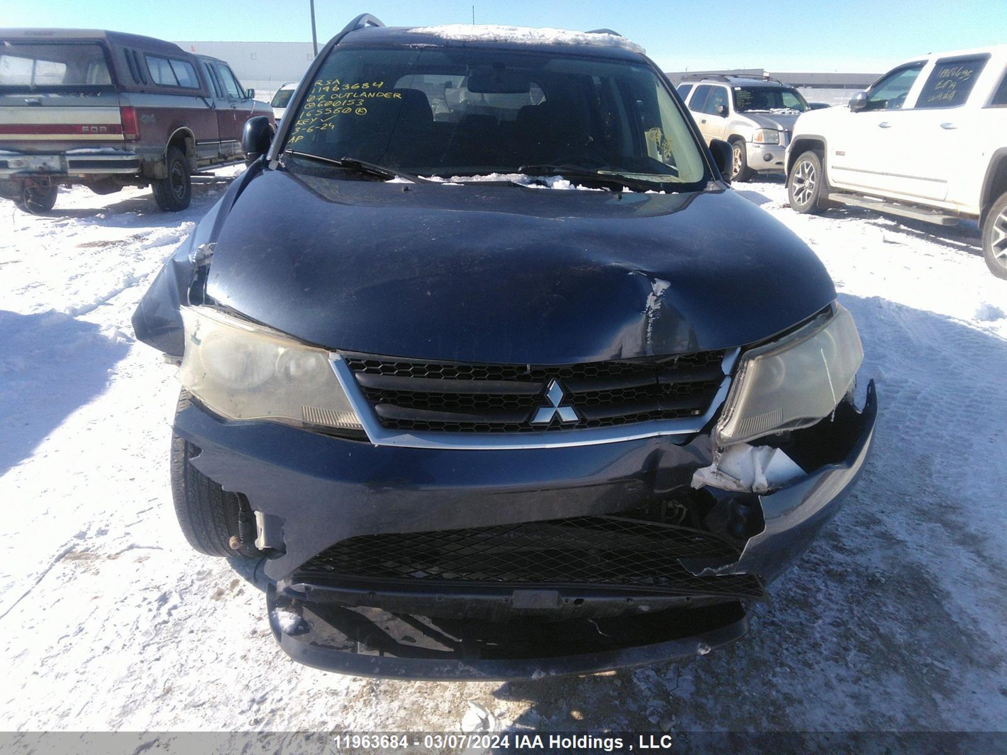 Photo 5 VIN: JA4MT31X27Z600153 - MITSUBISHI OUTLANDER 