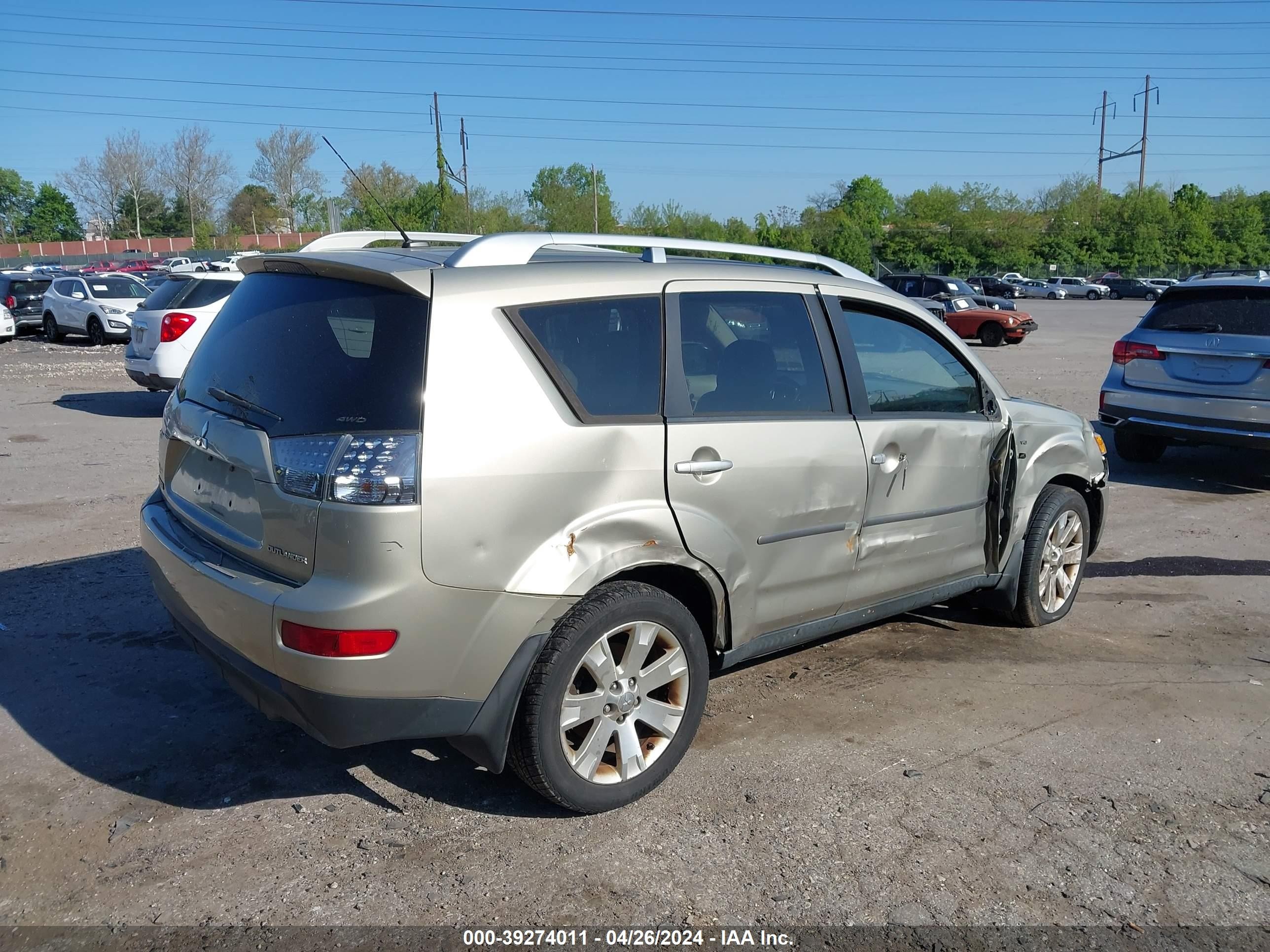 Photo 5 VIN: JA4MT41X58Z002212 - MITSUBISHI OUTLANDER 