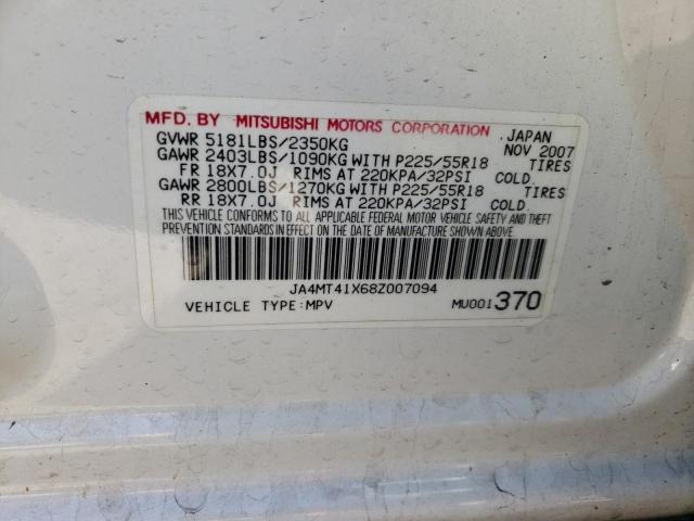 Photo 13 VIN: JA4MT41X68Z007094 - MITSUBISHI OUTLANDER 