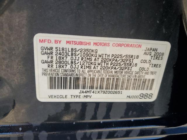 Photo 11 VIN: JA4MT41X79Z002651 - MITSUBISHI OUTLANDER 