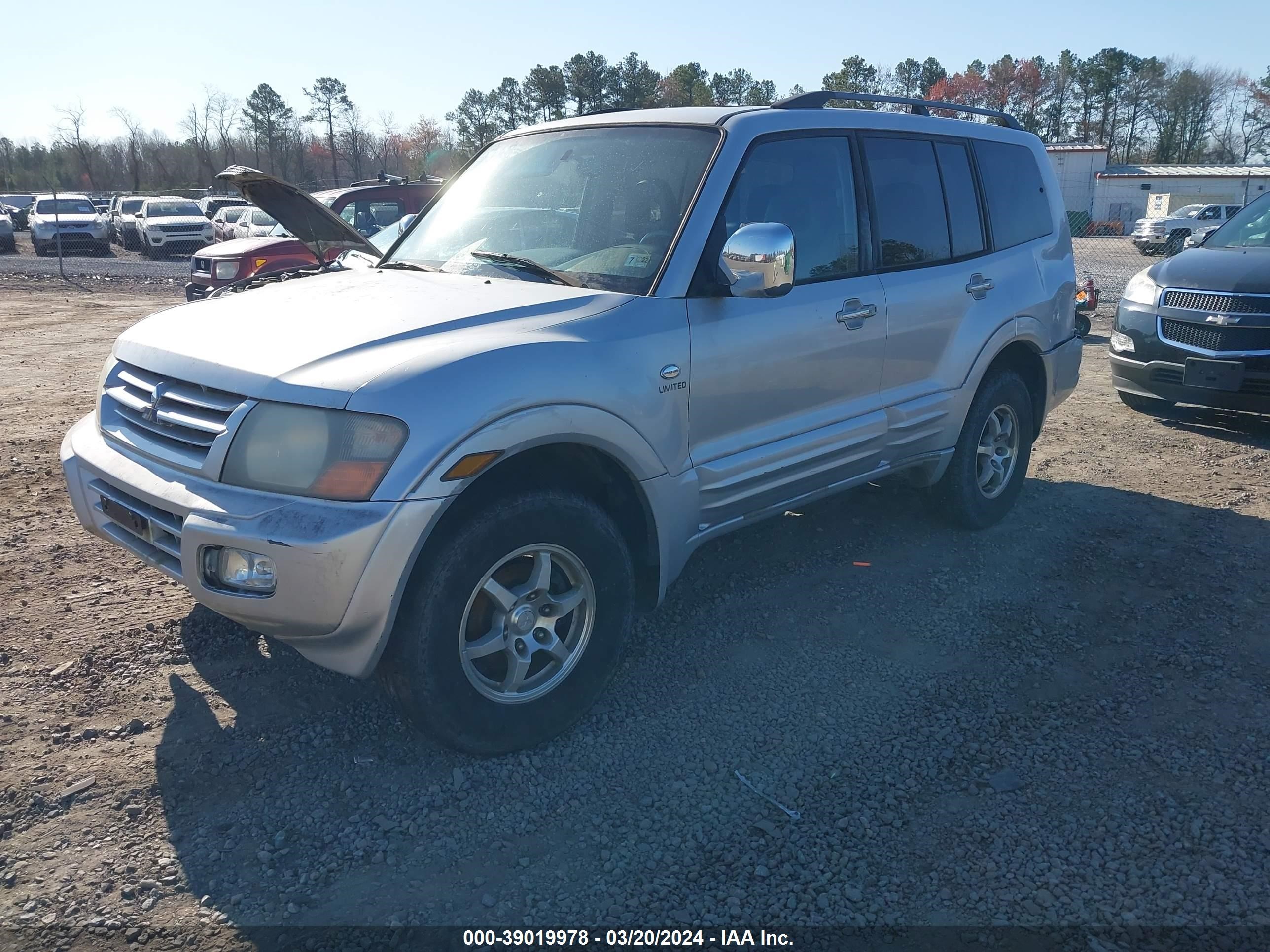 Photo 1 VIN: JA4MW51R02J011579 - MITSUBISHI MONTERO 