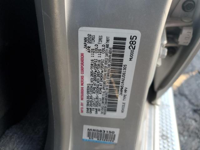 Photo 11 VIN: JA4MW51R42J061305 - MITSUBISHI MONTERO 