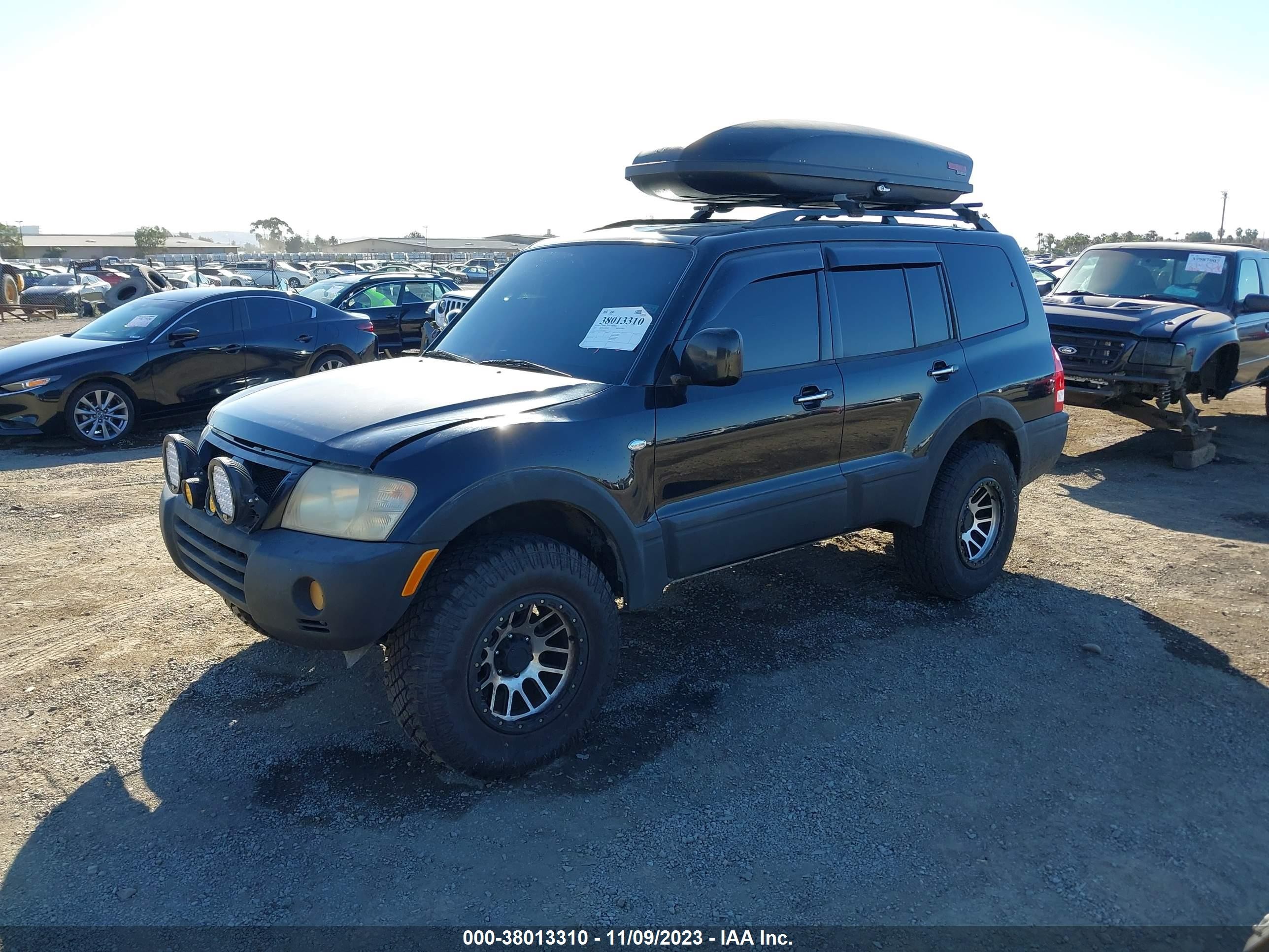 Photo 1 VIN: JA4NW51S93J050342 - MITSUBISHI MONTERO 