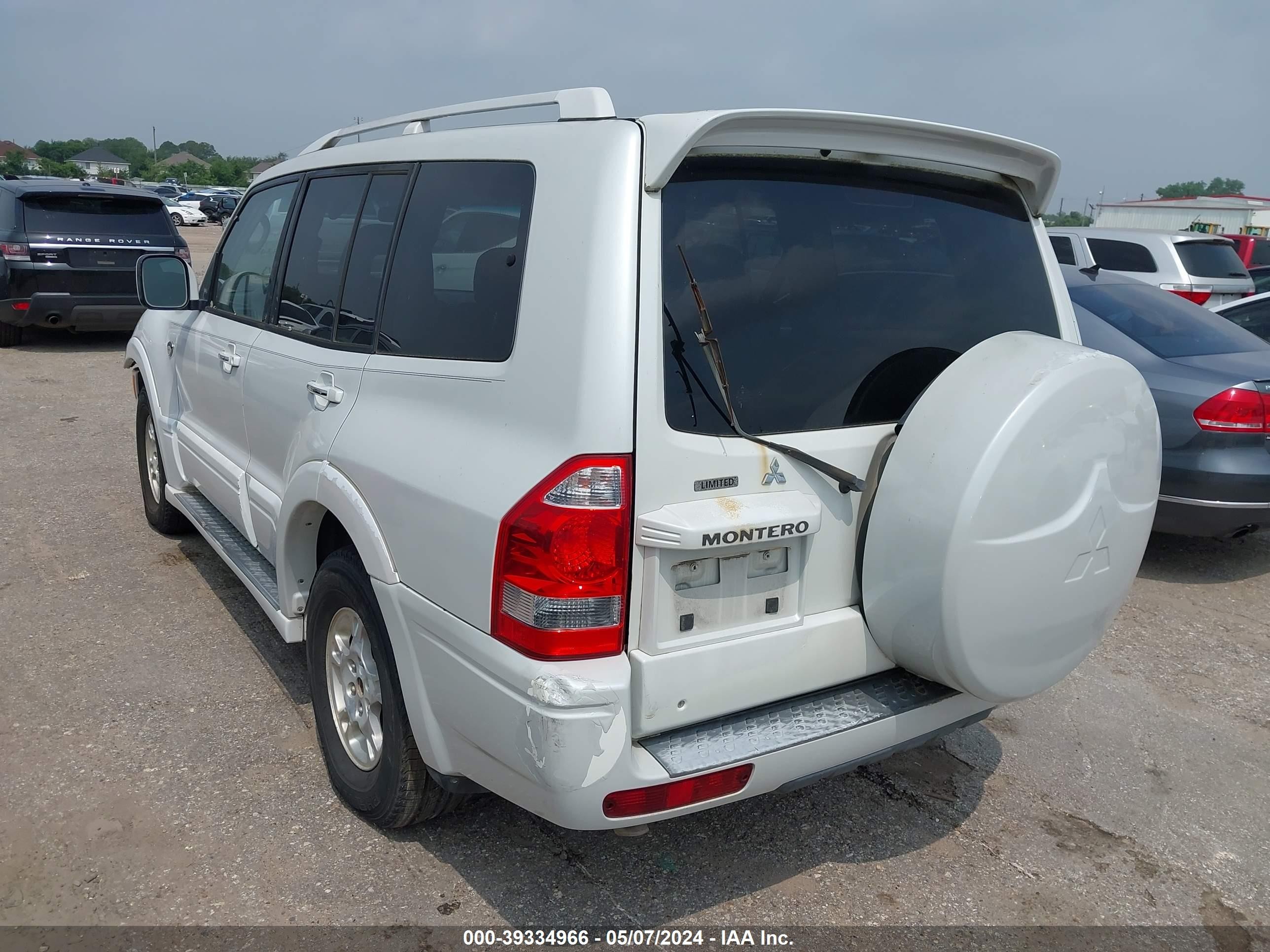 Photo 2 VIN: JA4NW61S03J047044 - MITSUBISHI MONTERO 