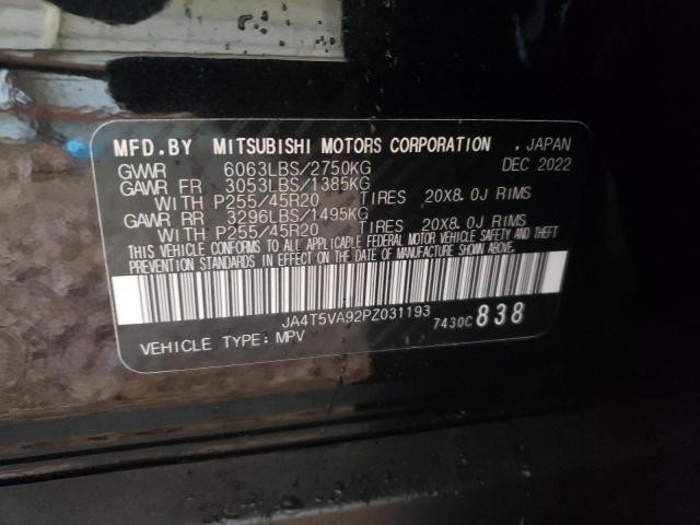 Photo 12 VIN: JA4T5VA92PZ031193 - MITSUBISHI OUTLANDER 