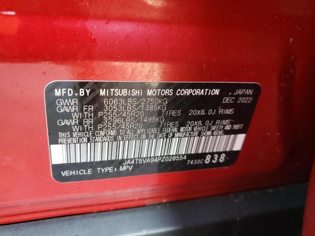 Photo 13 VIN: JA4T5VA94PZ028554 - MITSUBISHI OUTLANDER 