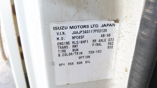 Photo 4 VIN: JAAJP34G117P02126 - ISUZU NPR 