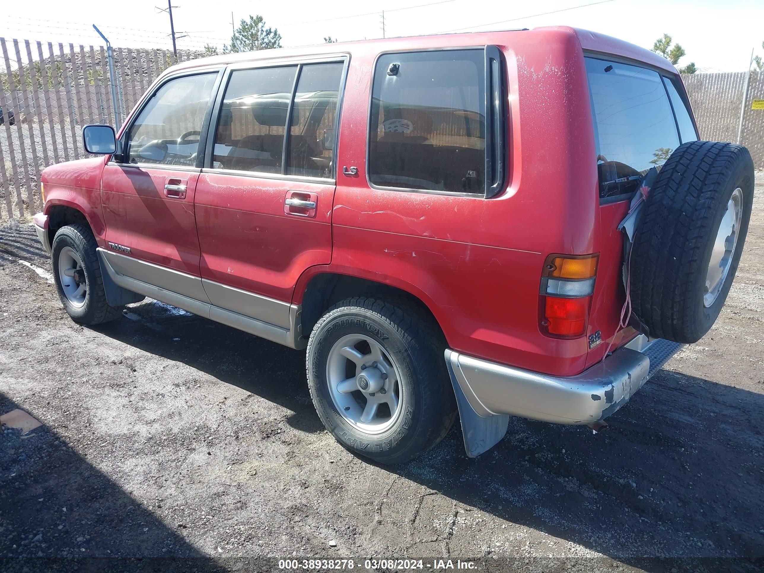 Photo 2 VIN: JACDH58W8R7906061 - ISUZU TROOPER 