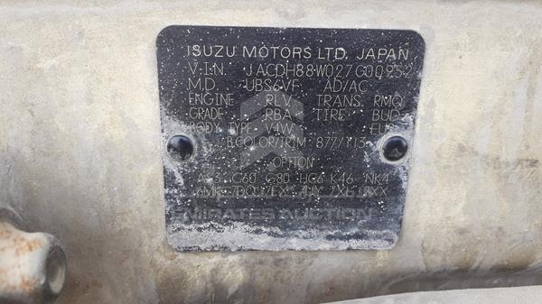 Photo 1 VIN: JACDH88W027G00952 - ISUZU TROOPER 