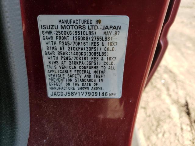 Photo 12 VIN: JACDJ58V1V7909146 - ISUZU TROOPER 