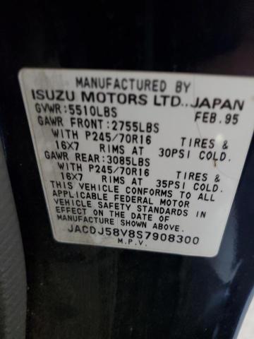 Photo 11 VIN: JACDJ58V8S7908300 - ISUZU TROOPER 