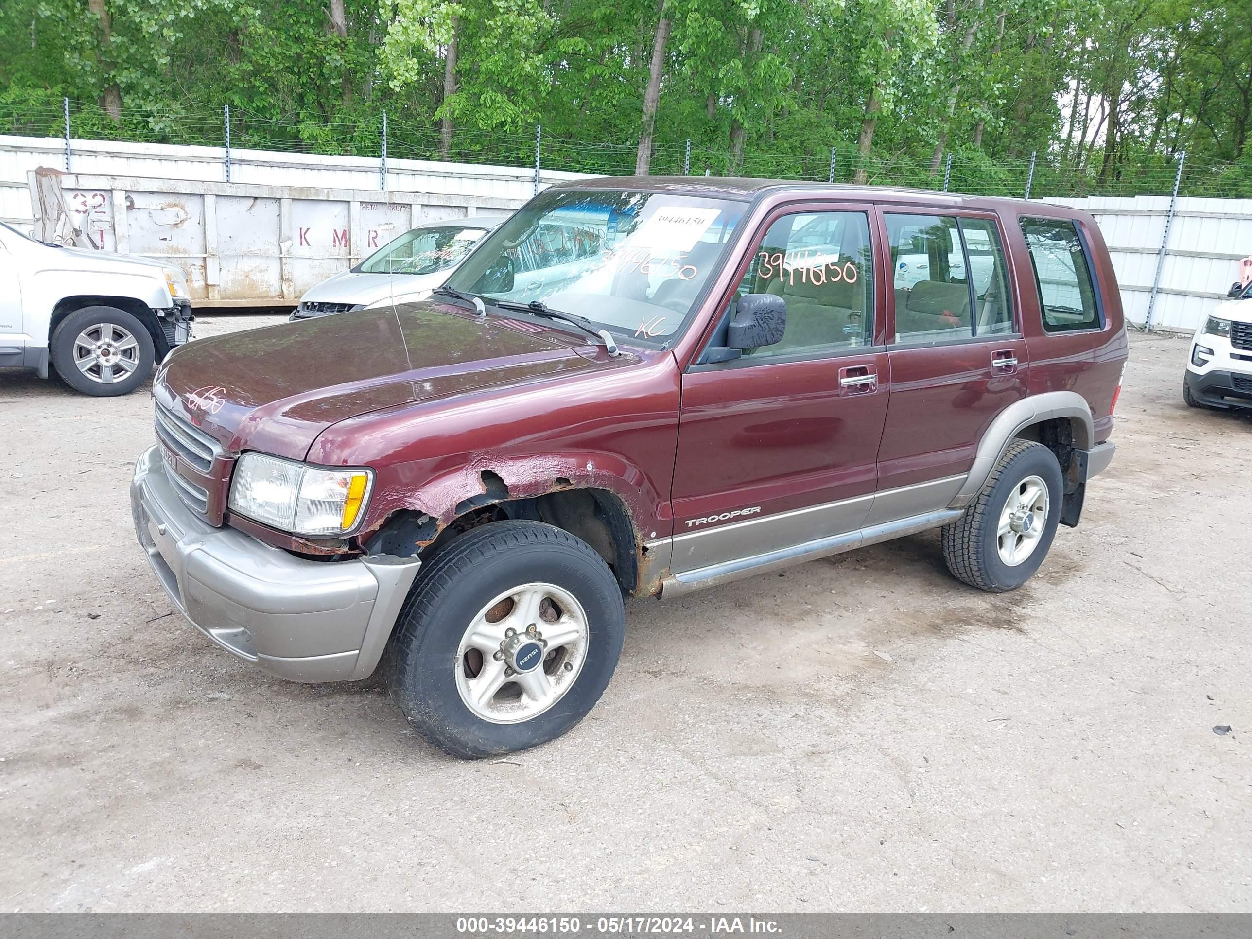 Photo 1 VIN: JACDJ58X0Y7J08567 - ISUZU TROOPER 