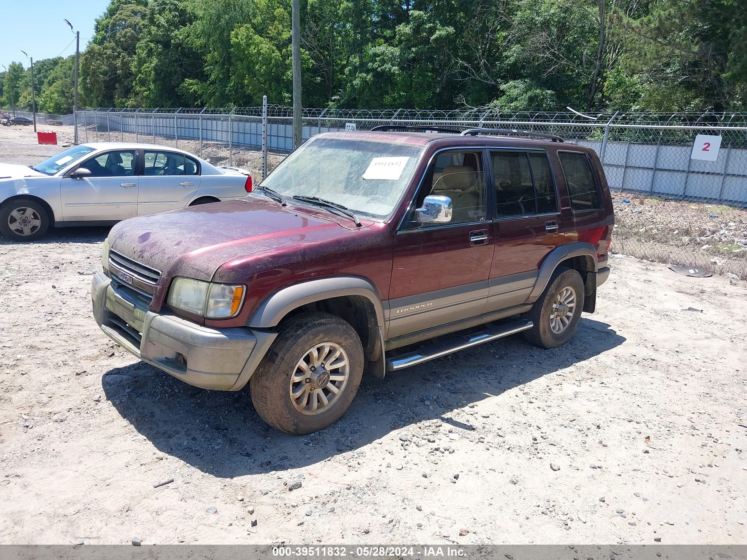 Photo 1 VIN: JACDS58X117J07544 - ISUZU TROOPER 