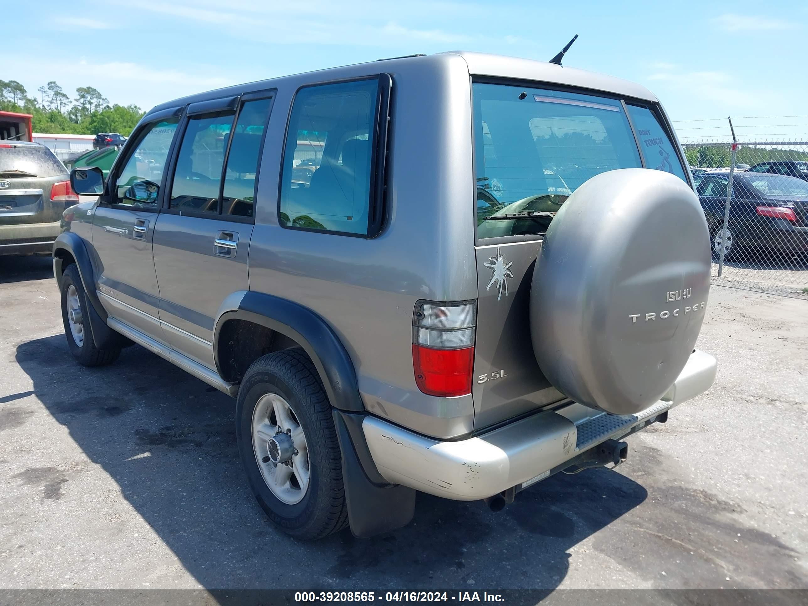 Photo 2 VIN: JACDS58XX27J07253 - ISUZU TROOPER 