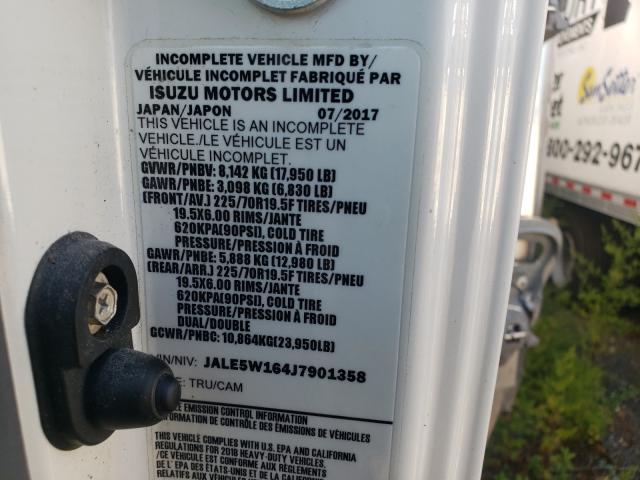 Photo 9 VIN: JALE5W164J7901358 - ISUZU NQR 