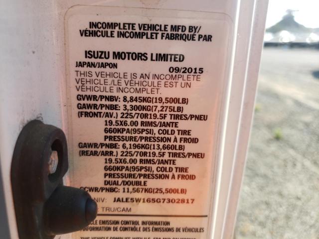 Photo 9 VIN: JALE5W165G7302817 - ISUZU NQR 