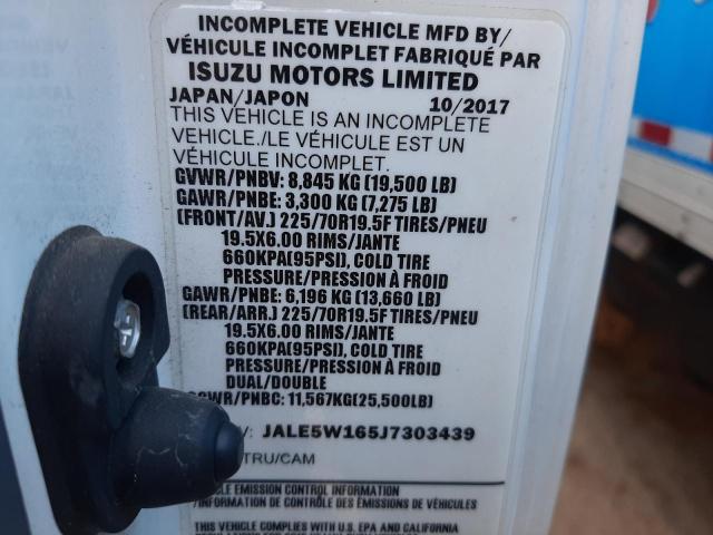 Photo 9 VIN: JALE5W165J7303439 - ISUZU NQR 