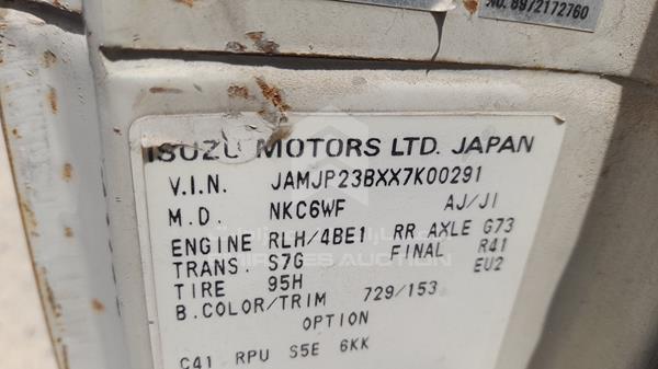 Photo 1 VIN: JAMJP23BXX7K00291 - ISUZU NKR 