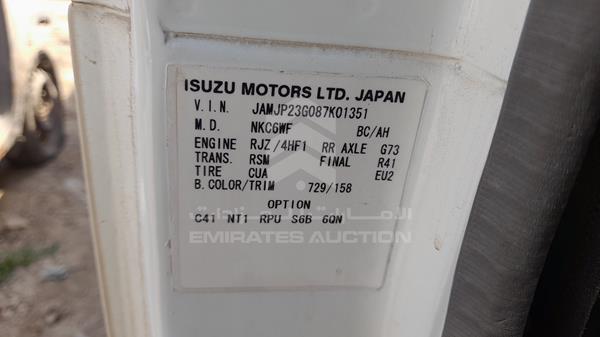 Photo 2 VIN: JAMJP23G087K01351 - ISUZU NKR 