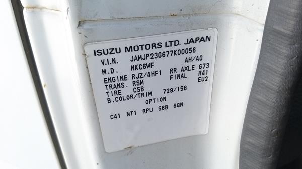 Photo 1 VIN: JAMJP23G677K00056 - ISUZU NKR 