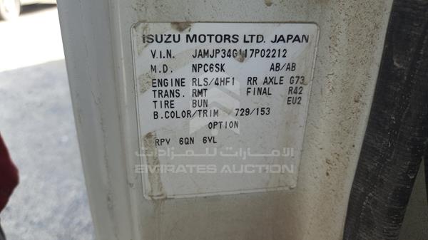 Photo 1 VIN: JAMJP34G117P02212 - ISUZU NPR 