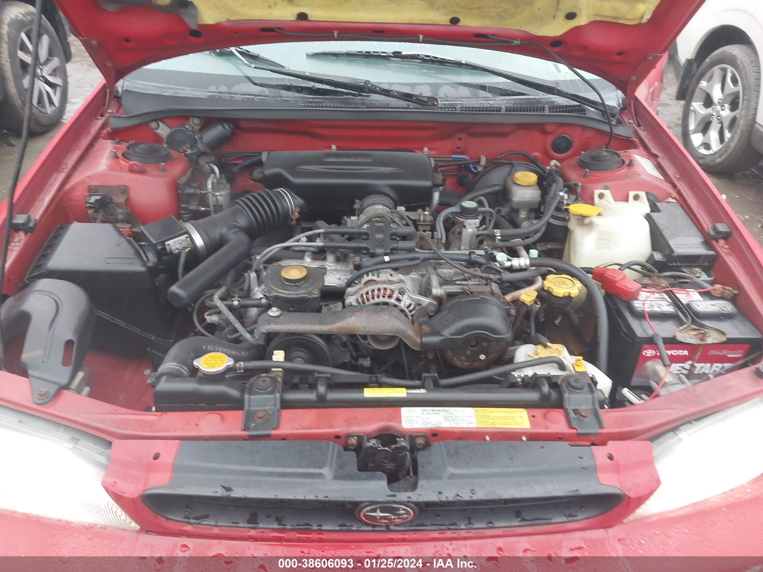 Photo 9 VIN: JF1GC4351WH502939 - SUBARU IMPREZA 