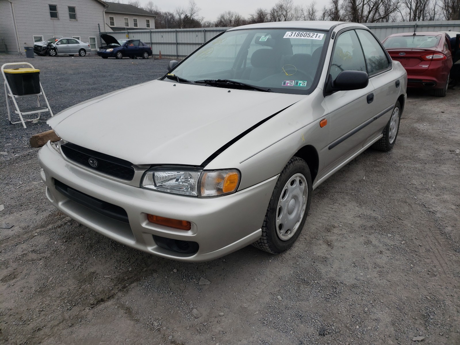 Photo 1 VIN: JF1GC43521H500478 - SUBARU IMPREZA L 