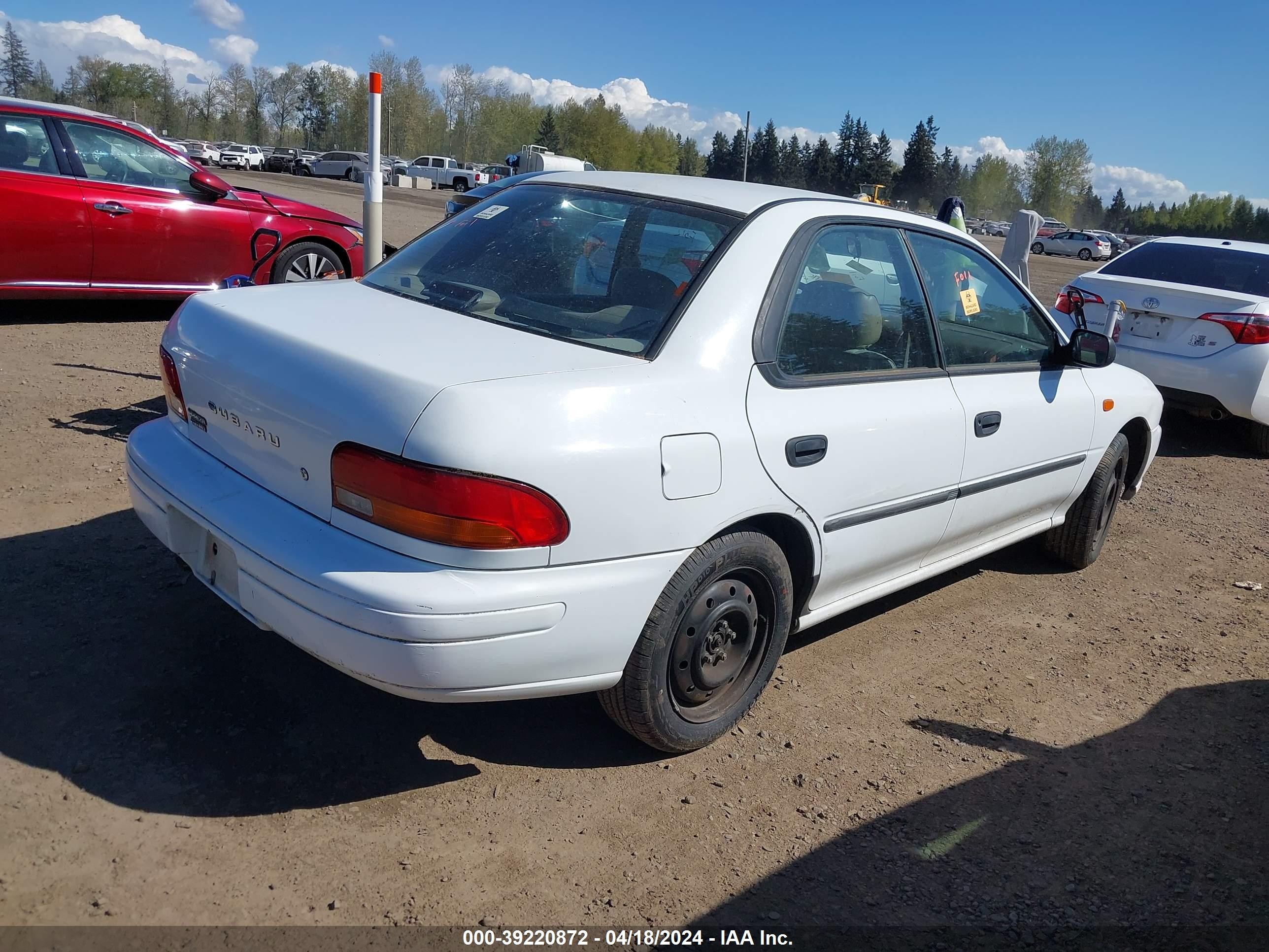 Photo 4 VIN: JF1GC4359XH500566 - SUBARU IMPREZA 