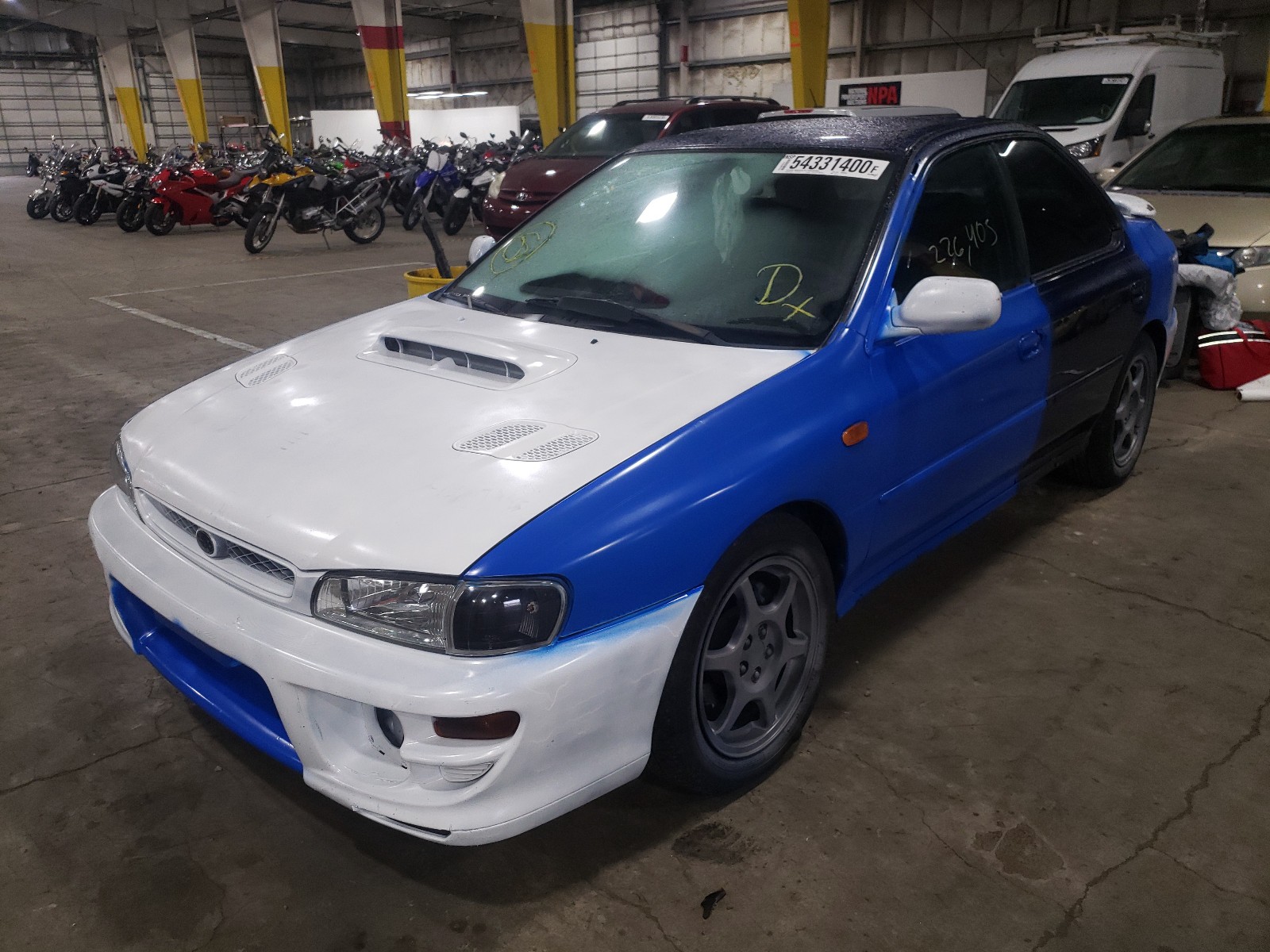 Photo 1 VIN: JF1GC6759YH502311 - SUBARU IMPREZA RS 