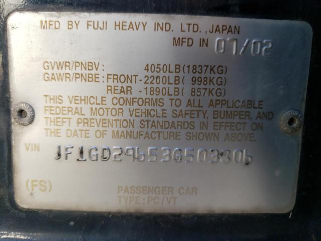 Photo 11 VIN: JF1GD29653G503806 - SUBARU IMPREZA WR 