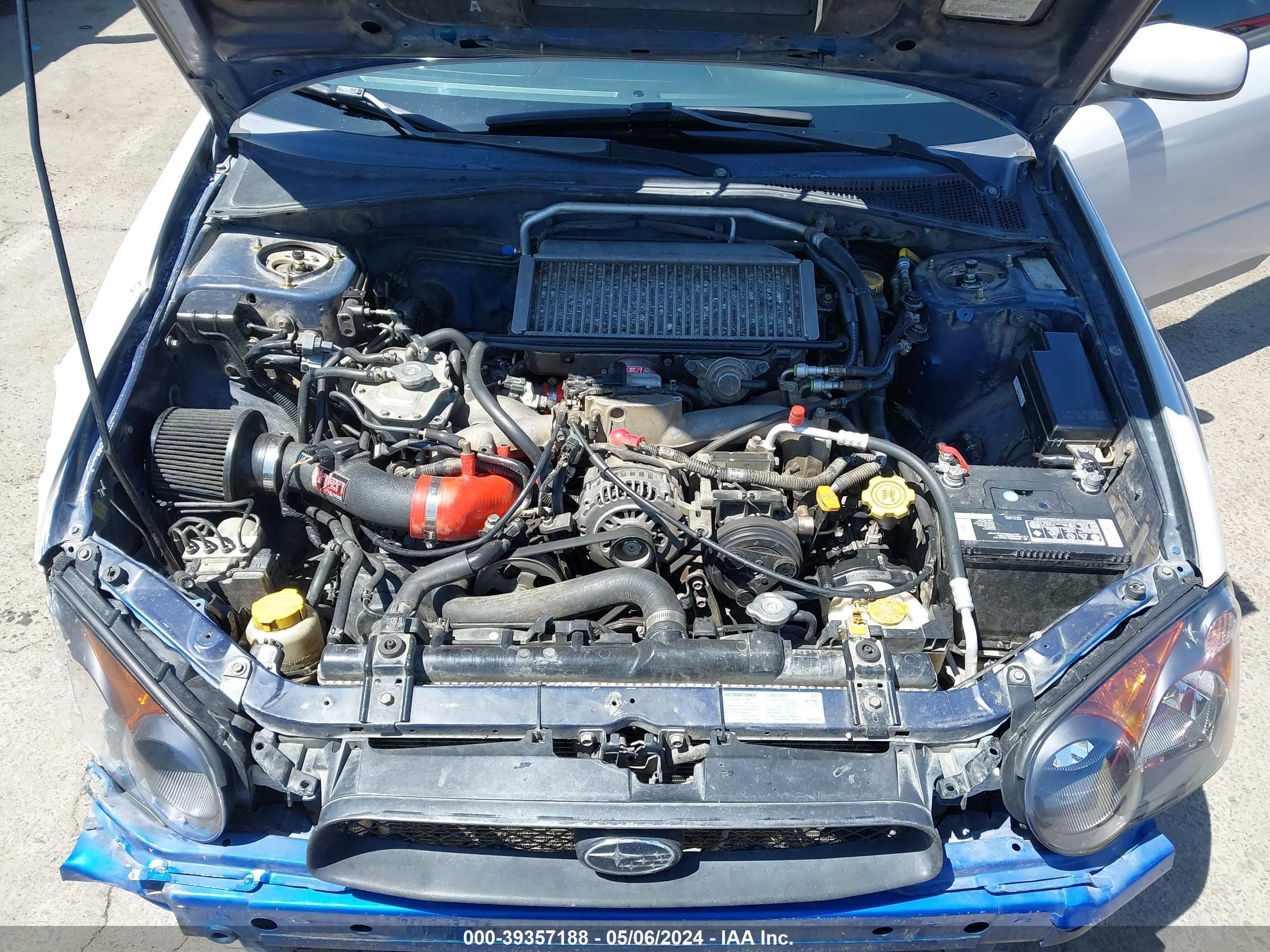 Photo 9 VIN: JF1GD296X5G501715 - SUBARU IMPREZA 