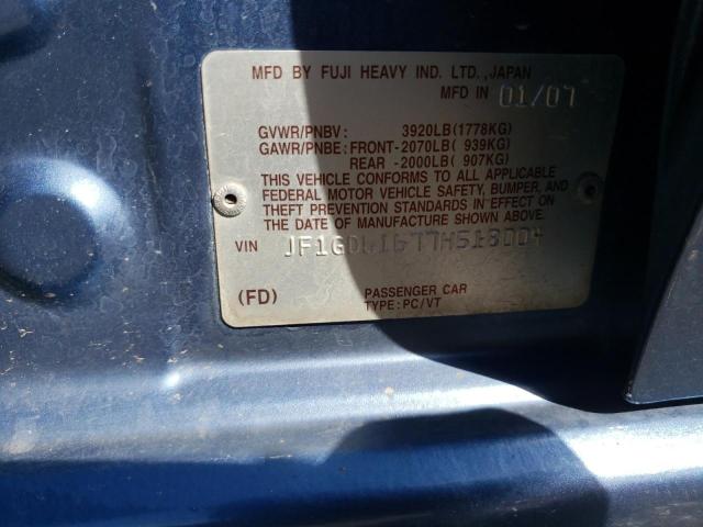 Photo 11 VIN: JF1GD61677H518004 - SUBARU IMPREZA 2. 