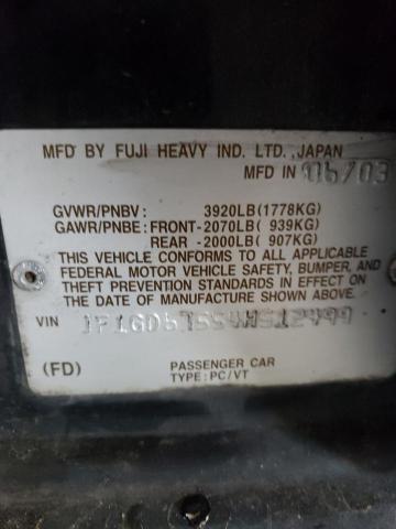 Photo 11 VIN: JF1GD67554H512499 - SUBARU IMPREZA 