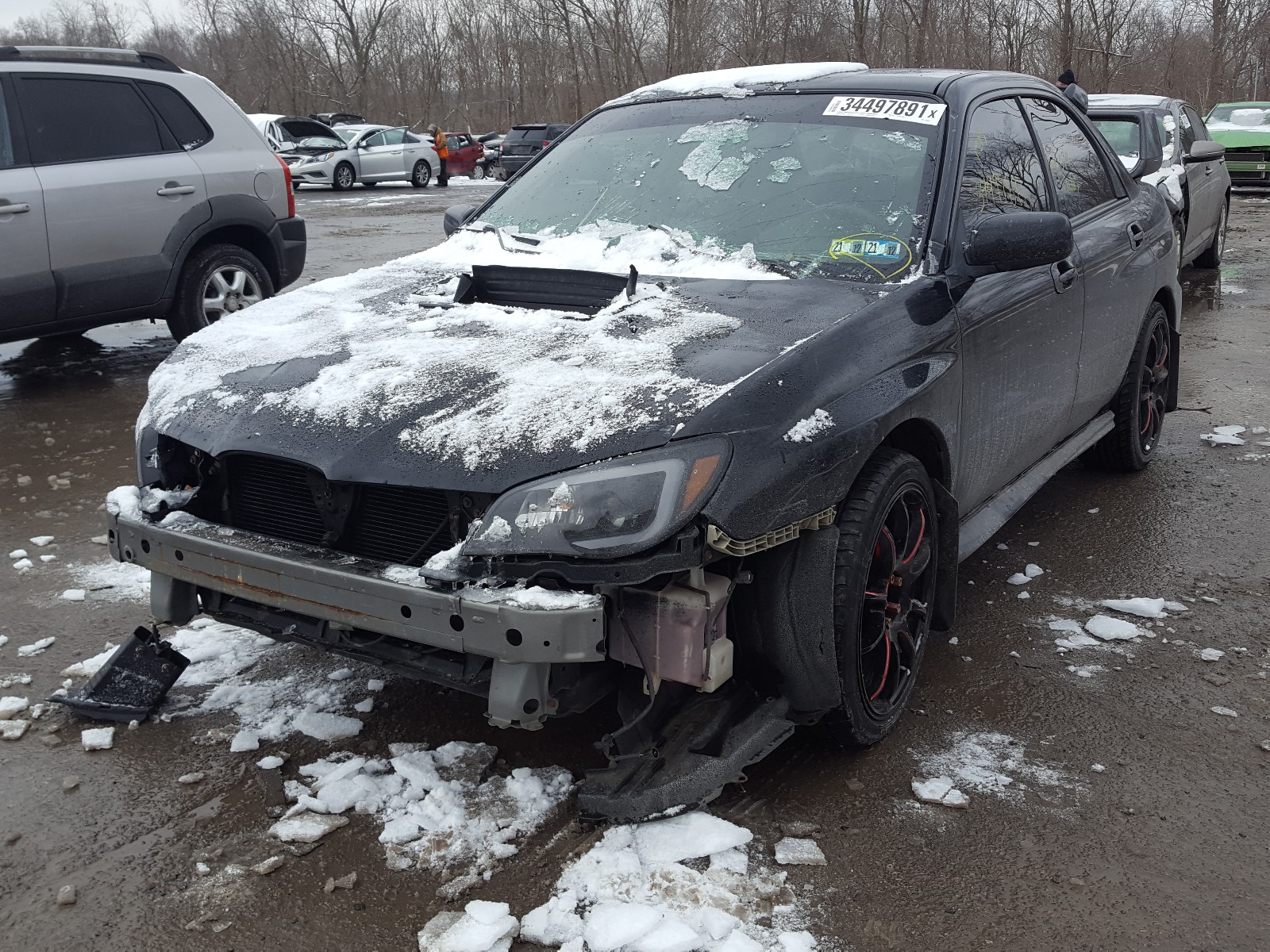 Photo 1 VIN: JF1GD74667G508684 - SUBARU IMPREZA WR 